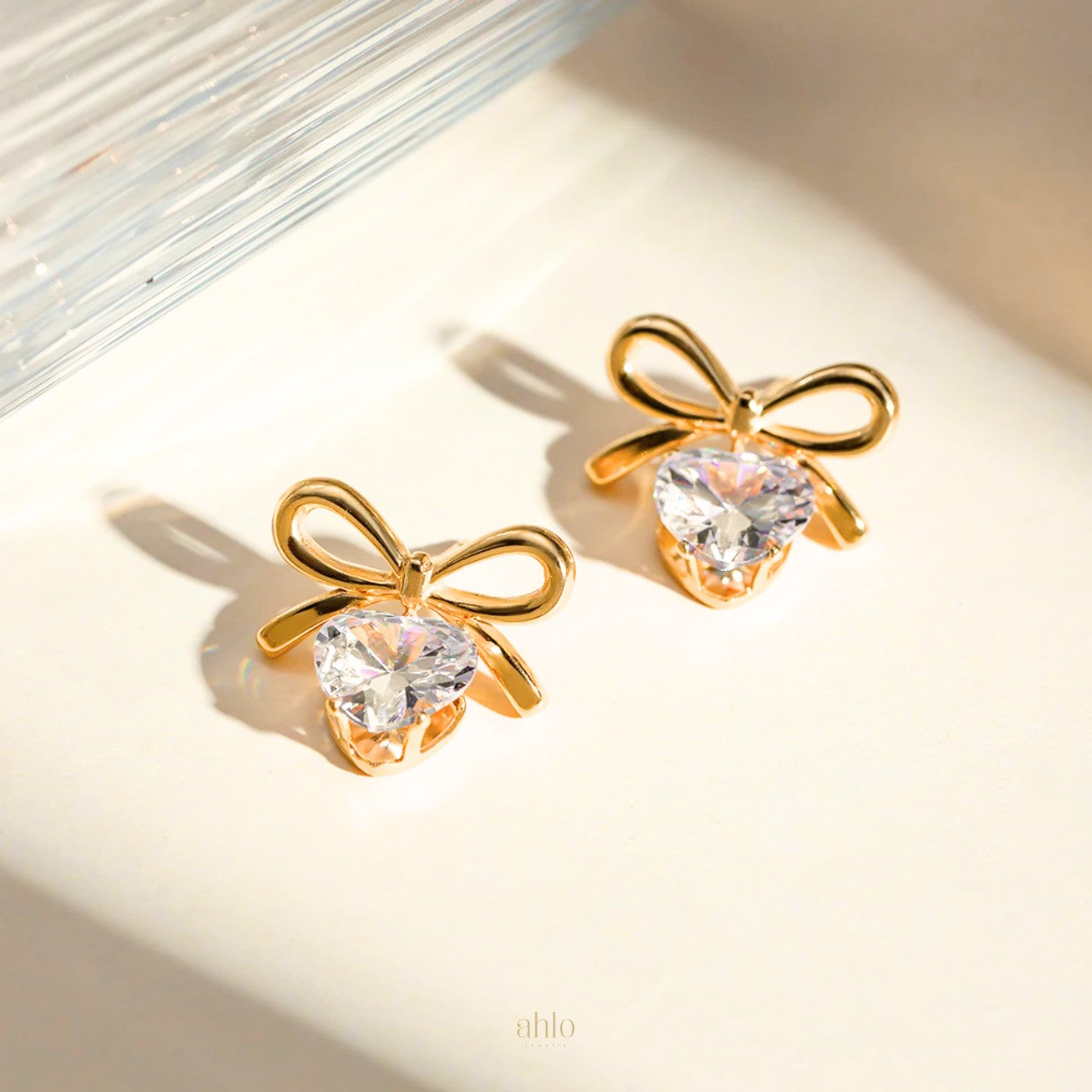 Sparkle Bow Earrings