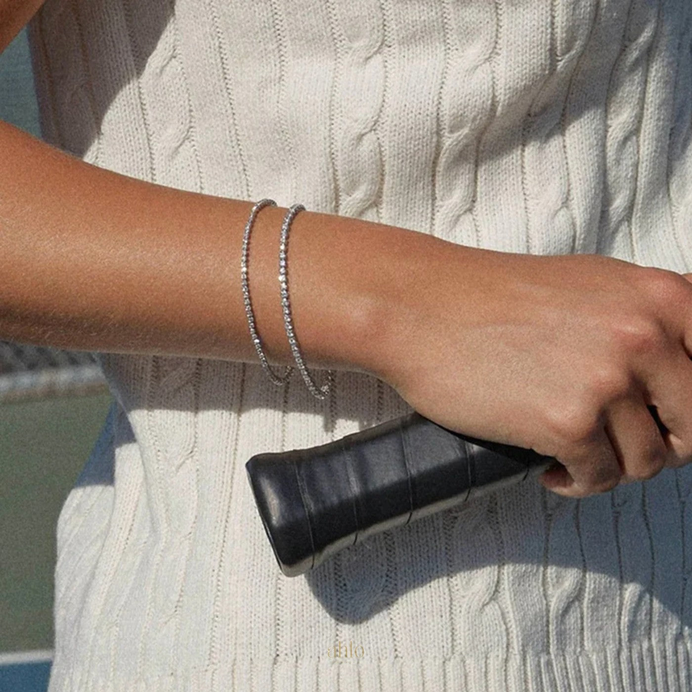 Delicate Sparkle Tennis Bracelet