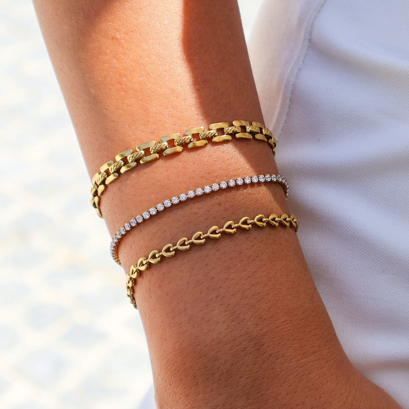 Golden Statement Bracelet