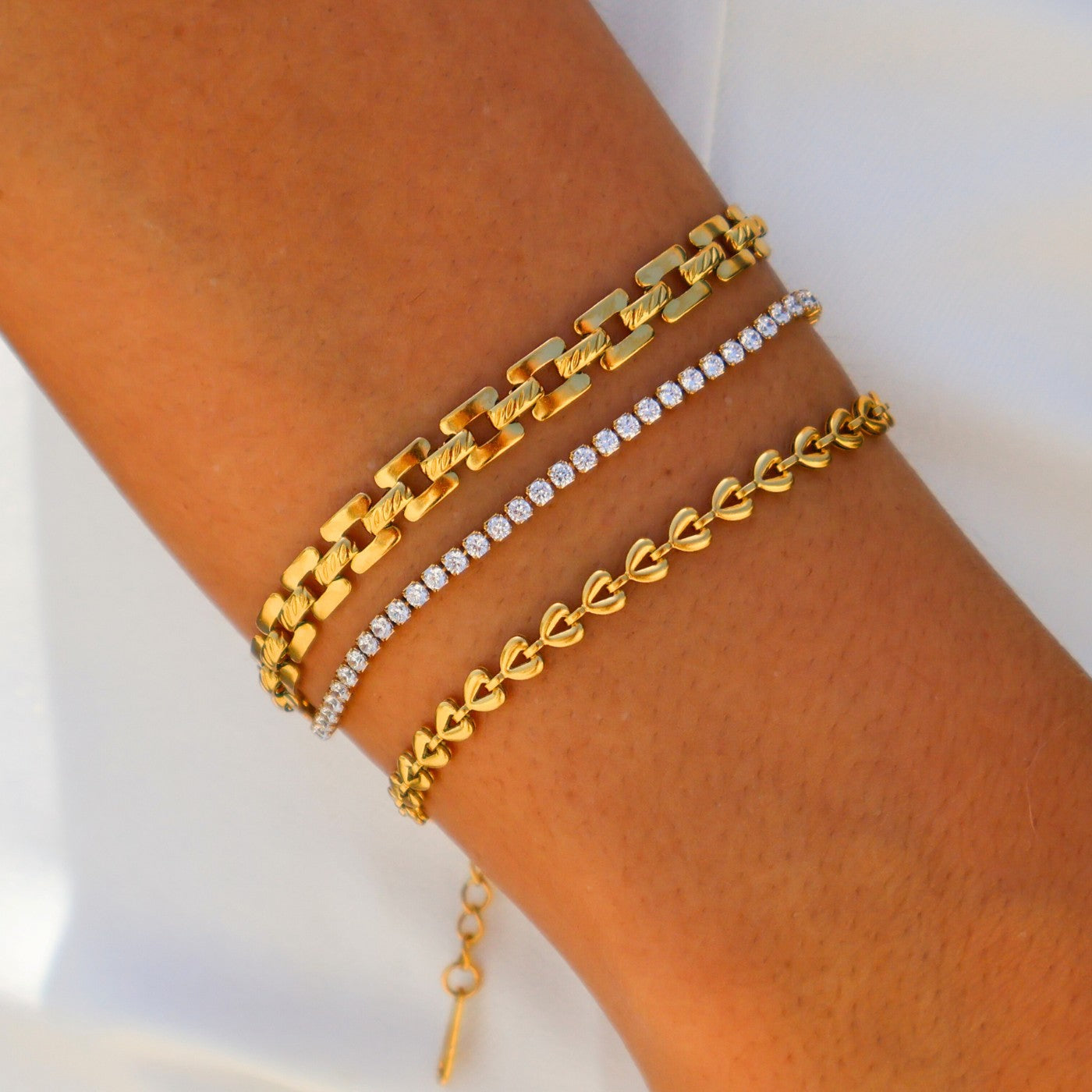 Delicate Sparkle Tennis Bracelet