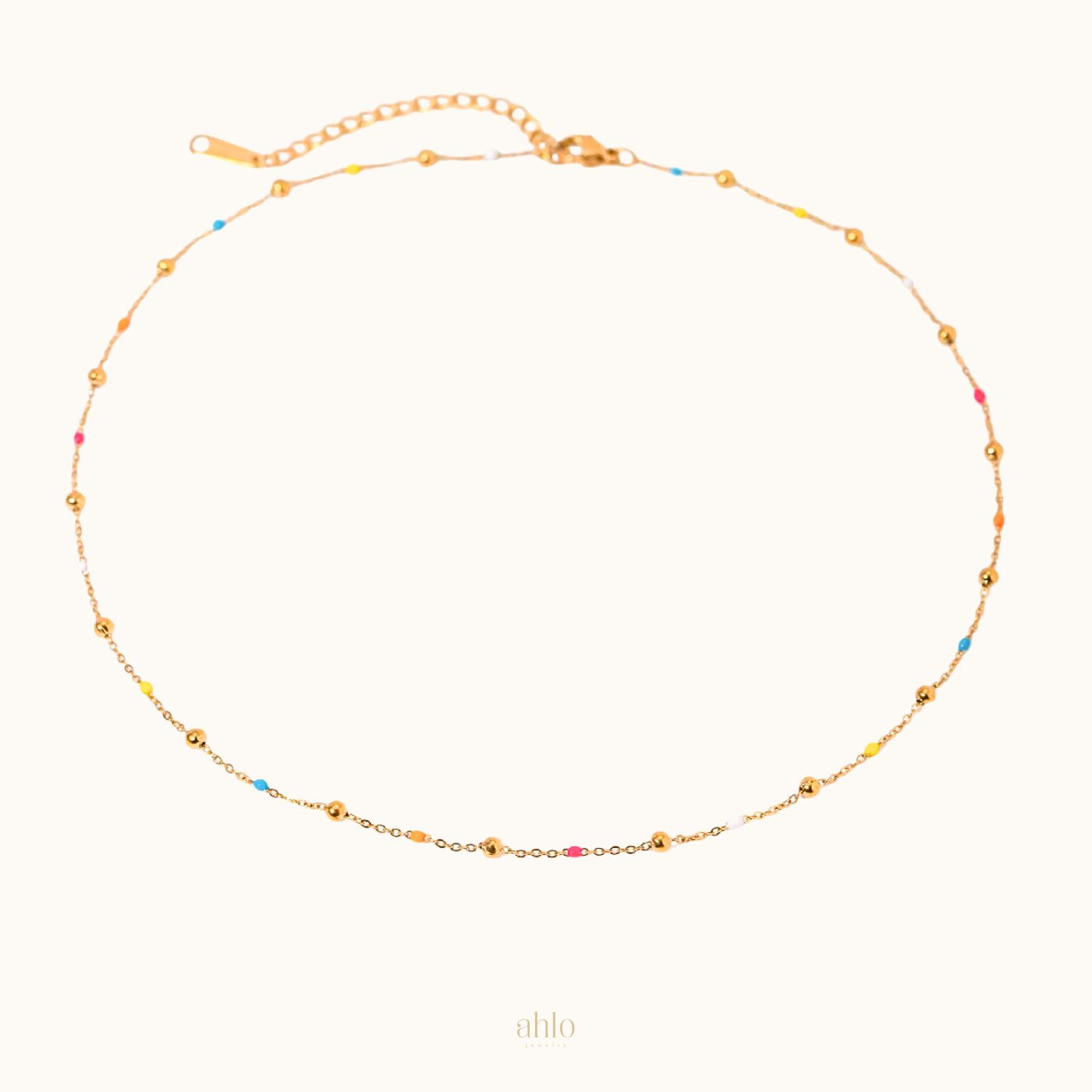 Rainbow Dainty Necklace