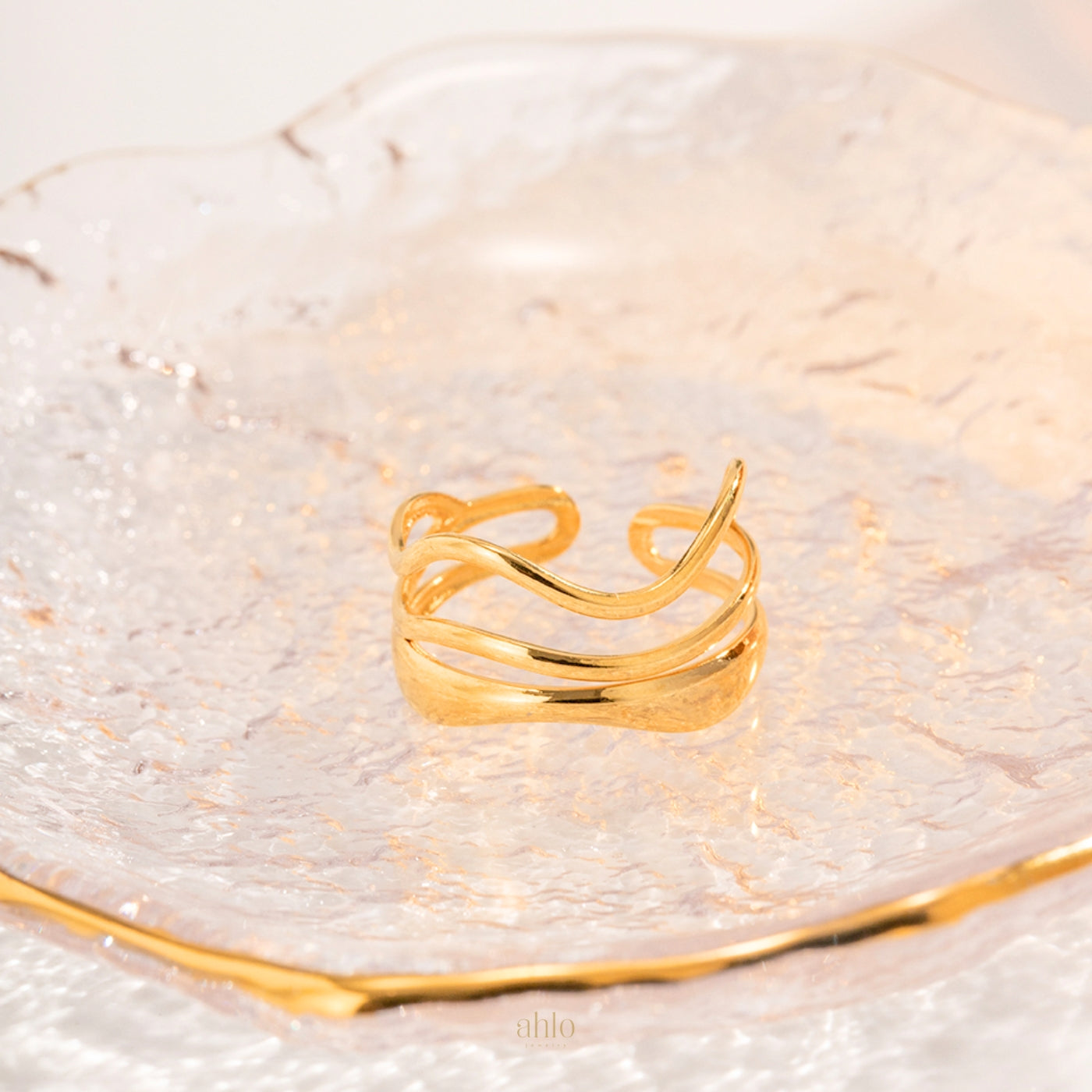 Golden Embrace Ring