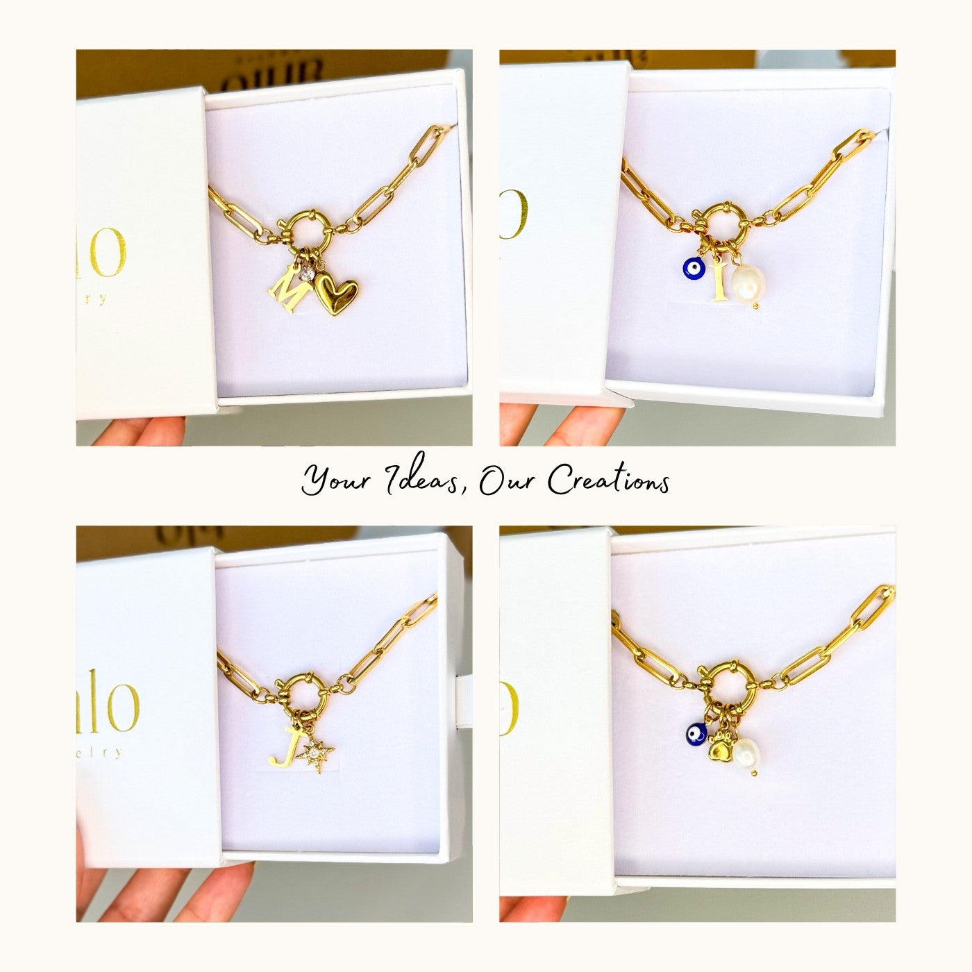Collana con graffetta personalizzata