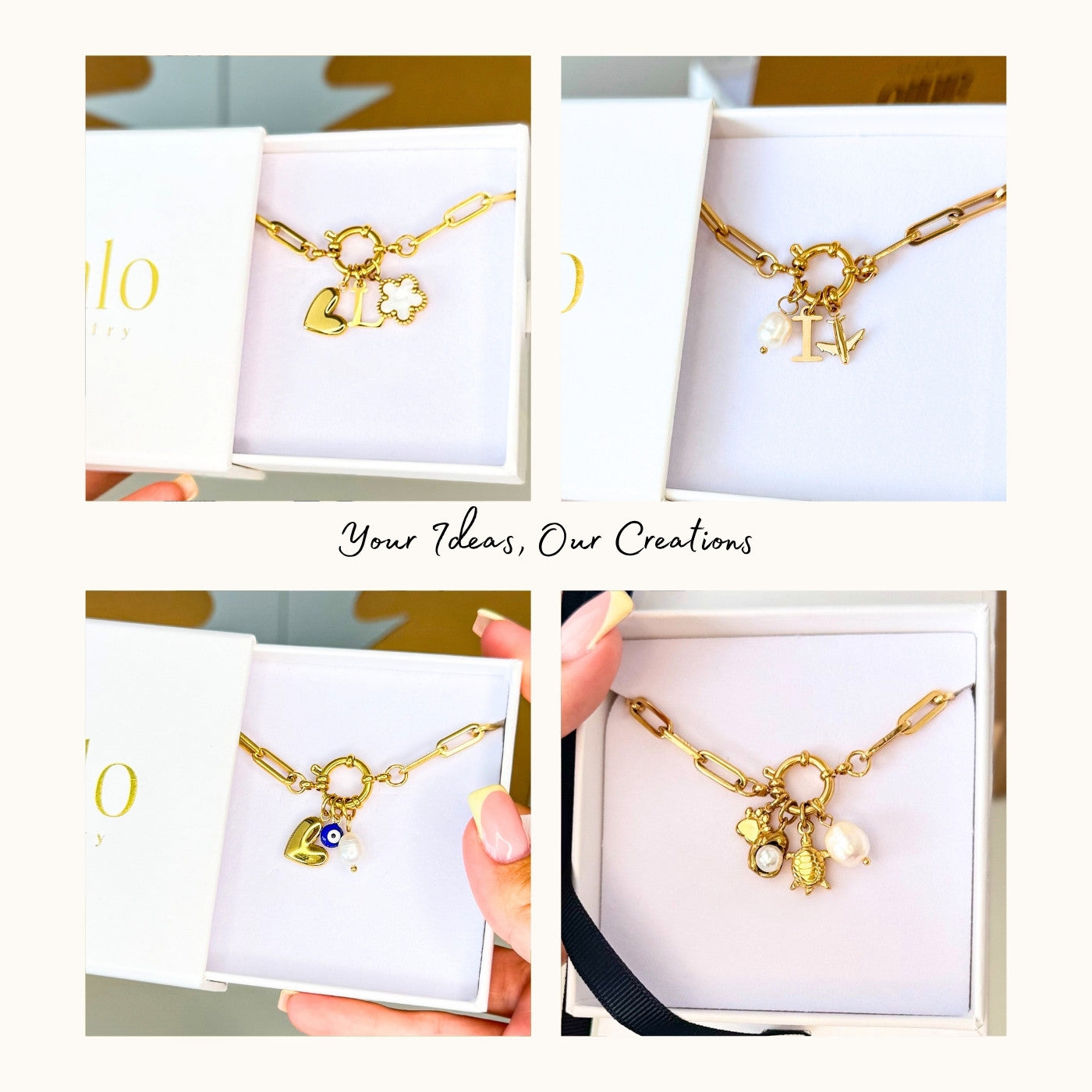 Collana con graffetta personalizzata