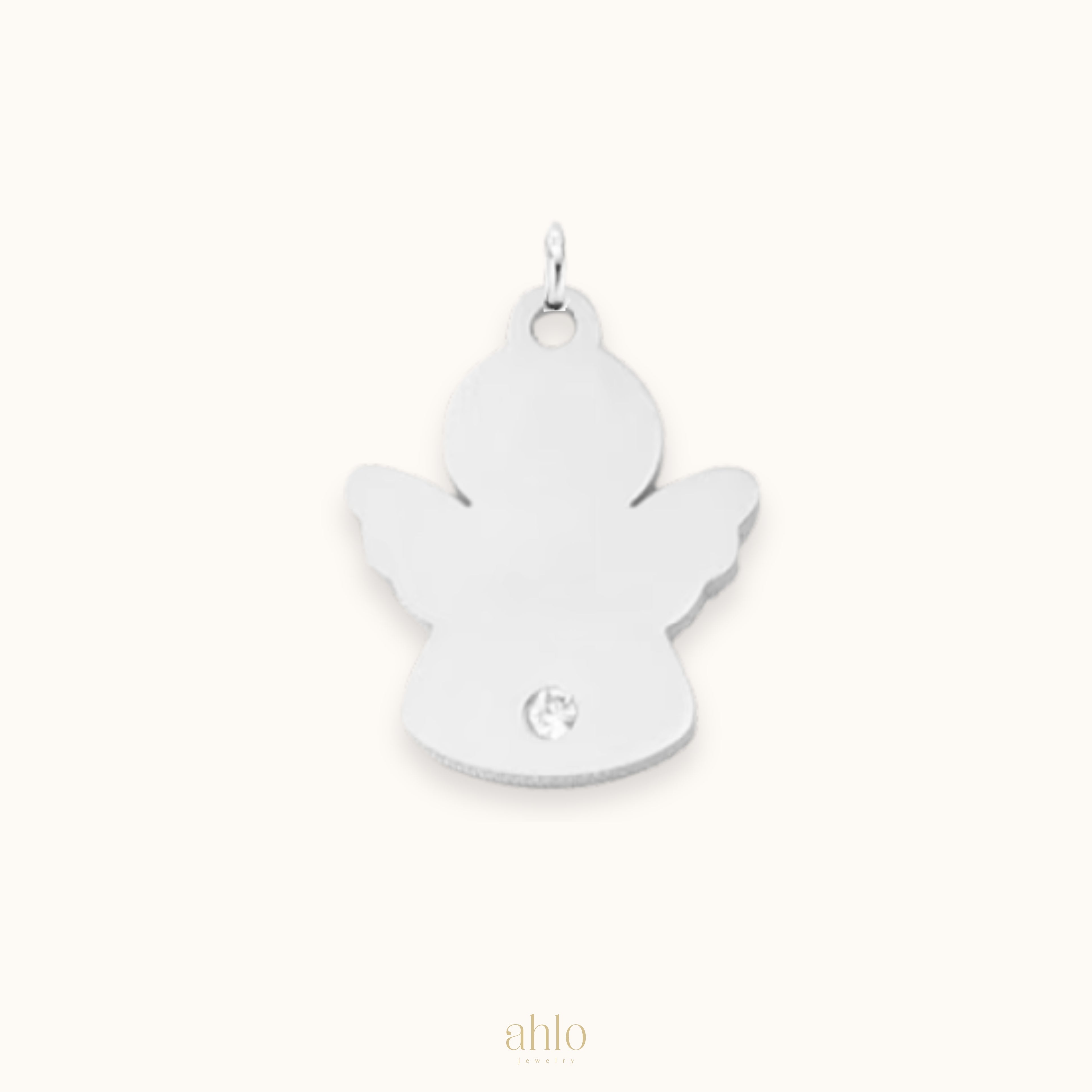 Silver Angel Charm N79