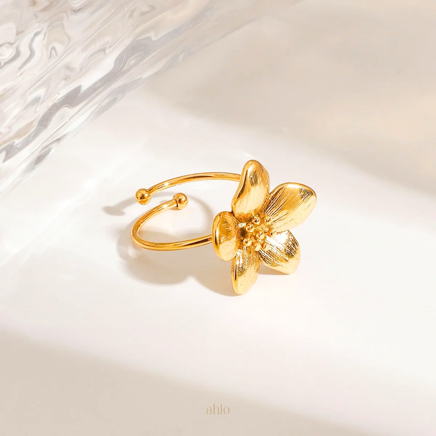 Golden Bloom Ring
