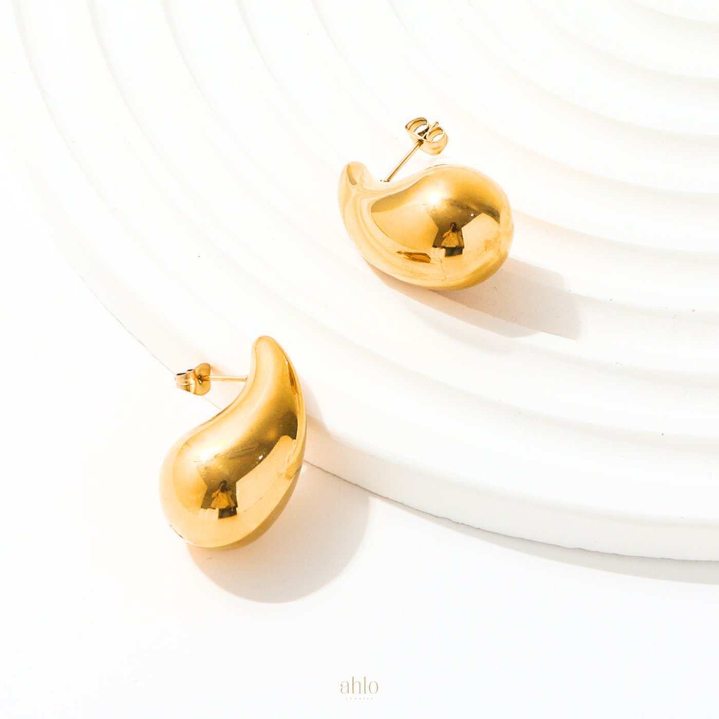 Dazzling Teardrop Earrings brincos