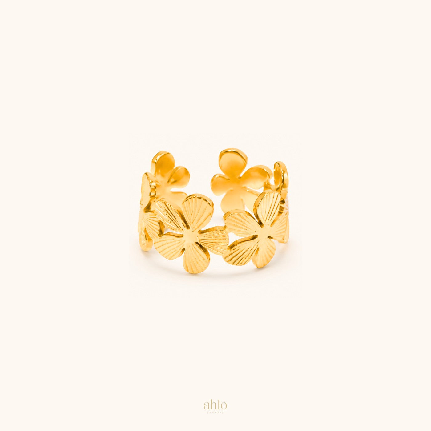 Golden Fleur Ring