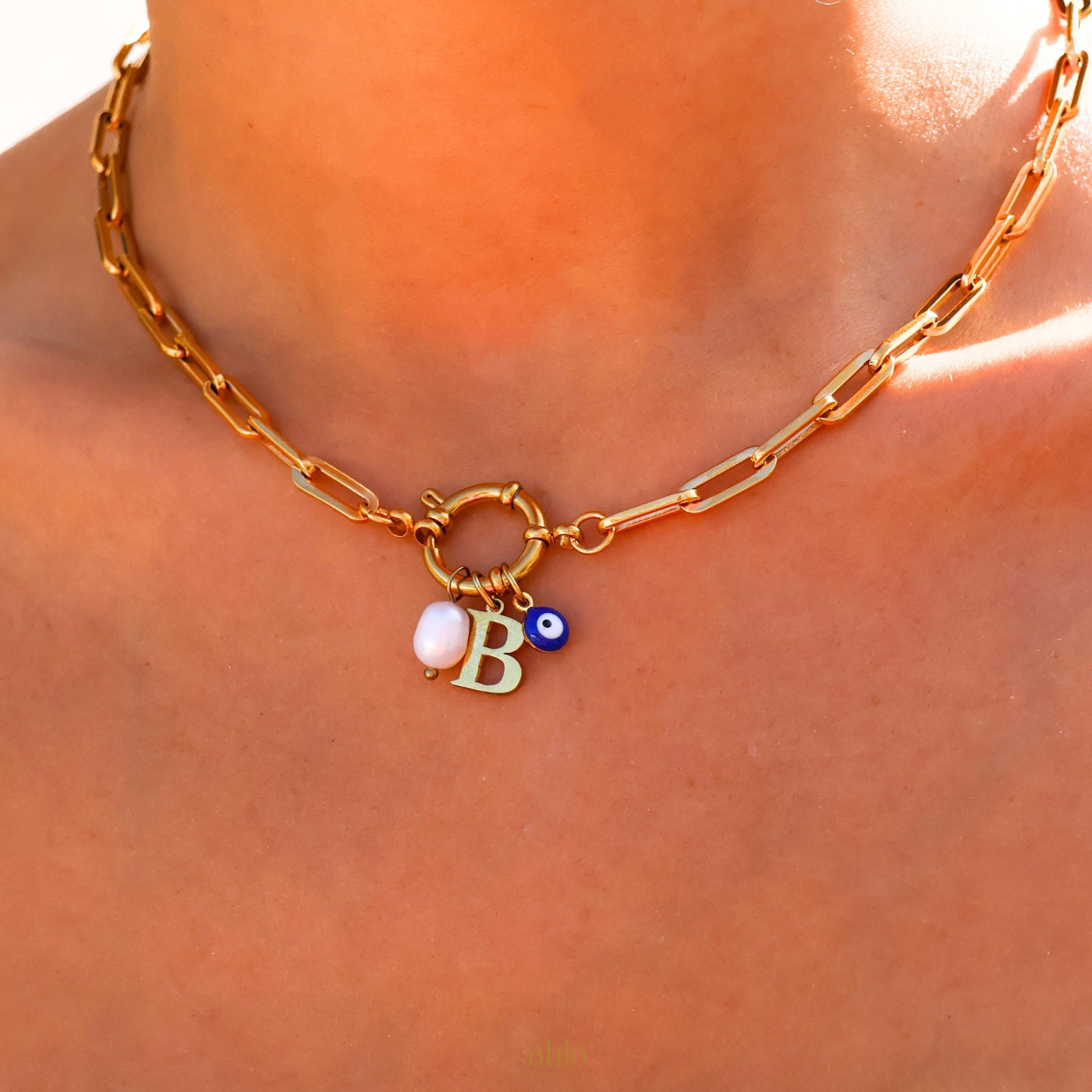 Custom Paper Clip Necklace