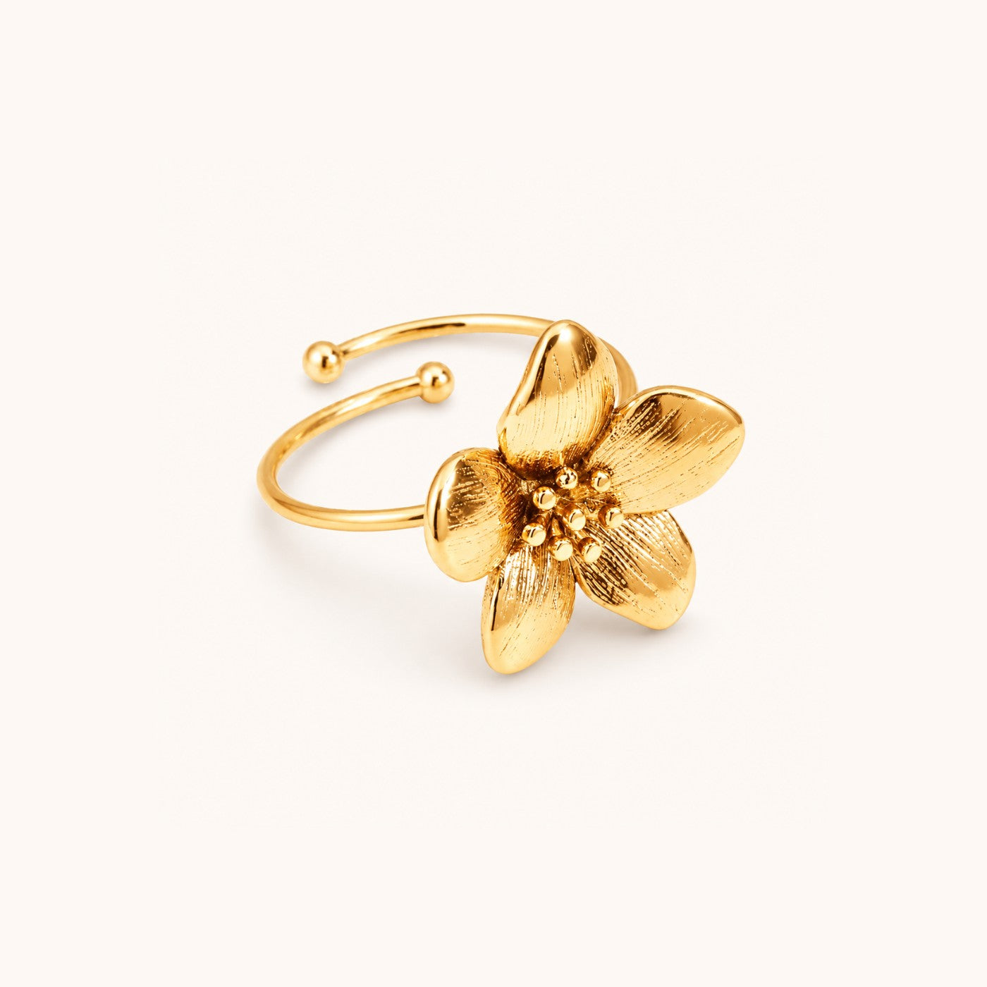 Golden Bloom Ring