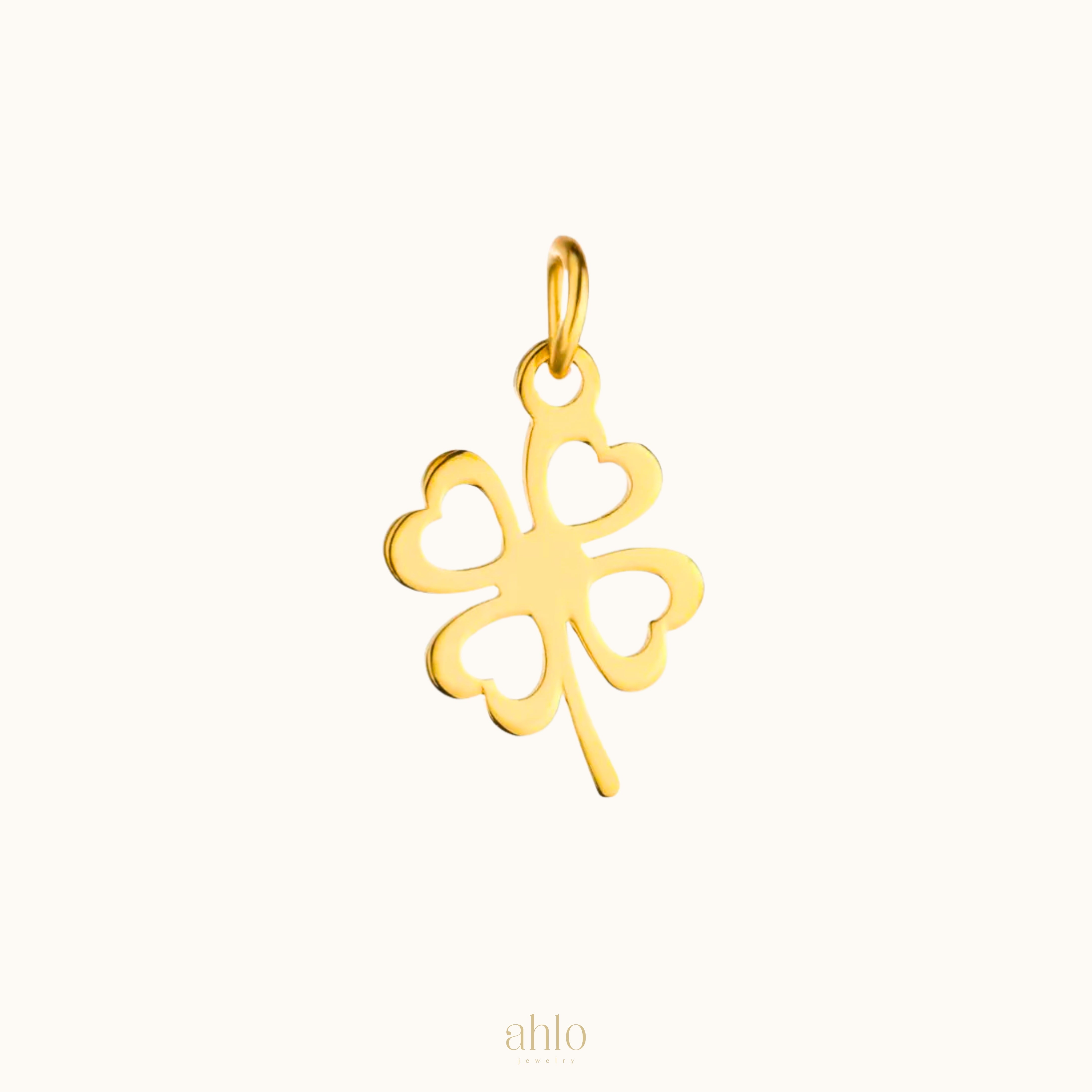 Four Leaf Clover Charm n23