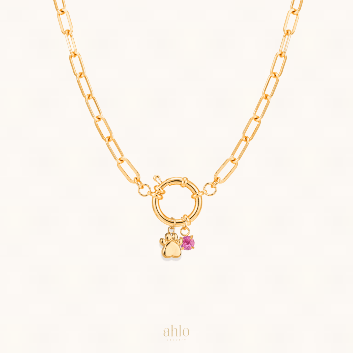 Custom Paper Clip Necklace