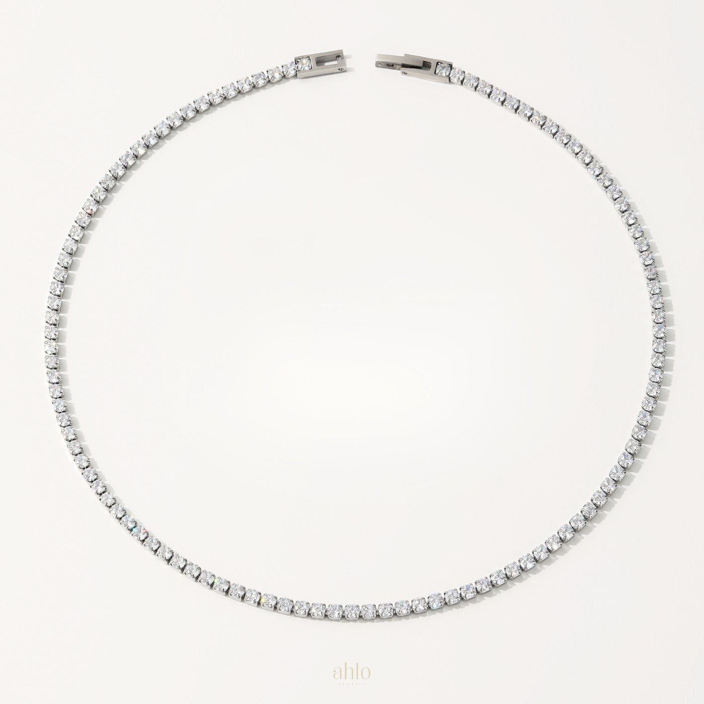 Zirconia Tennis Necklace