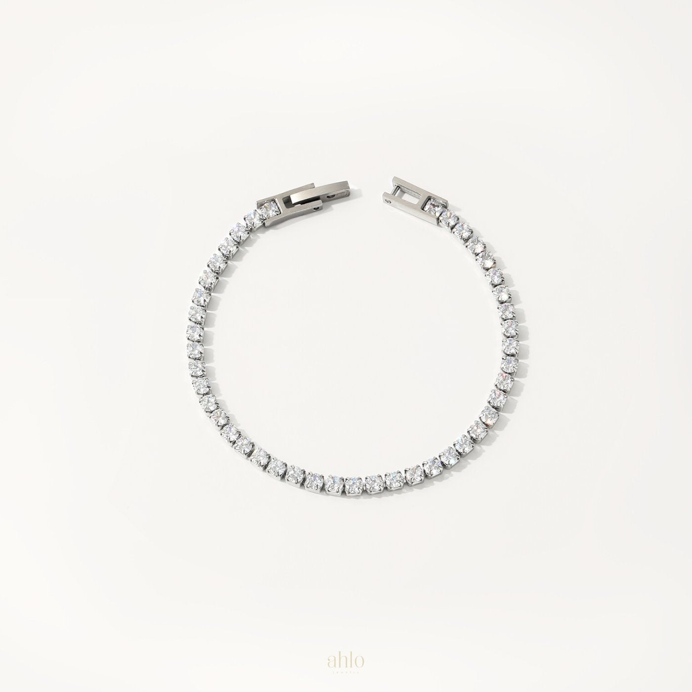 waterproof jewelry Zirconia-tennis-Bracelet