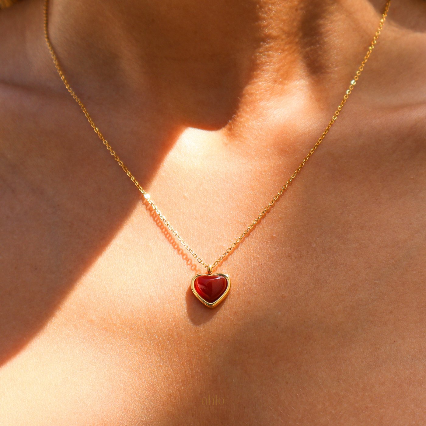Red Heart Necklace