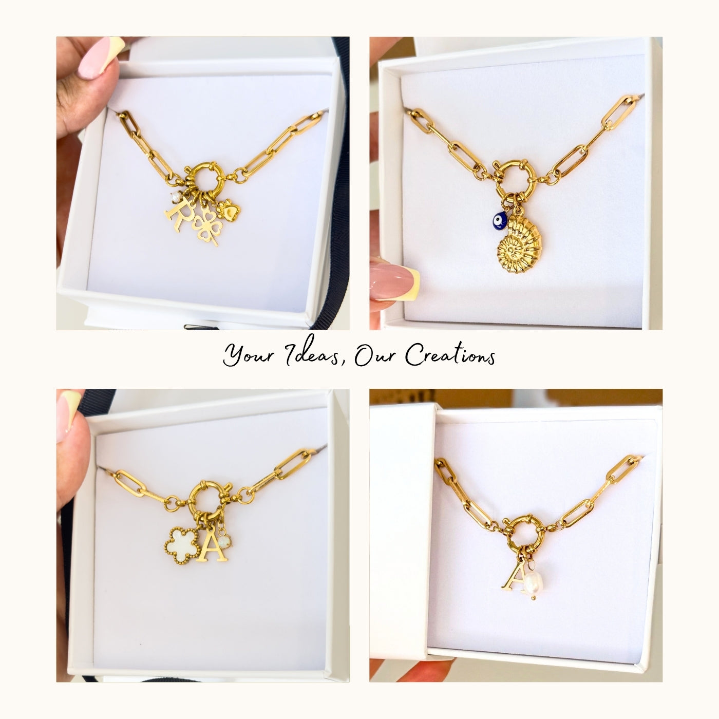 Collana con graffetta personalizzata