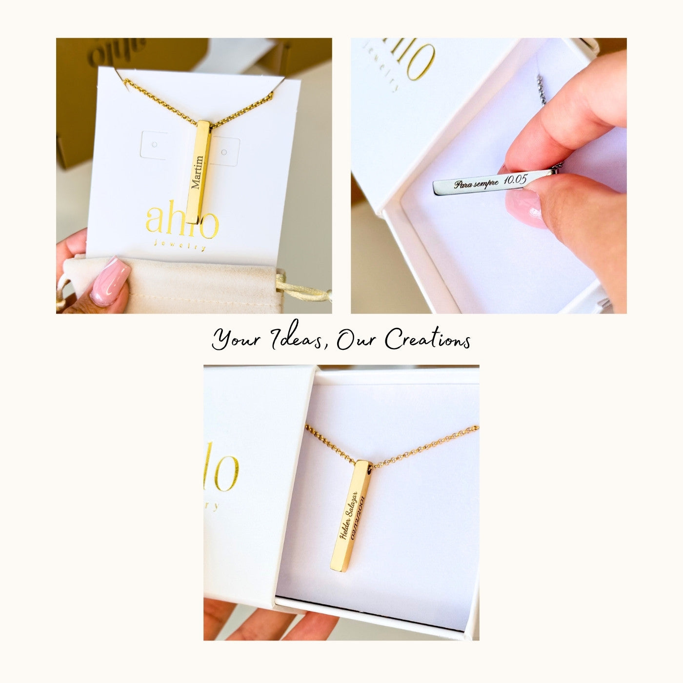 Eternal Script Necklace