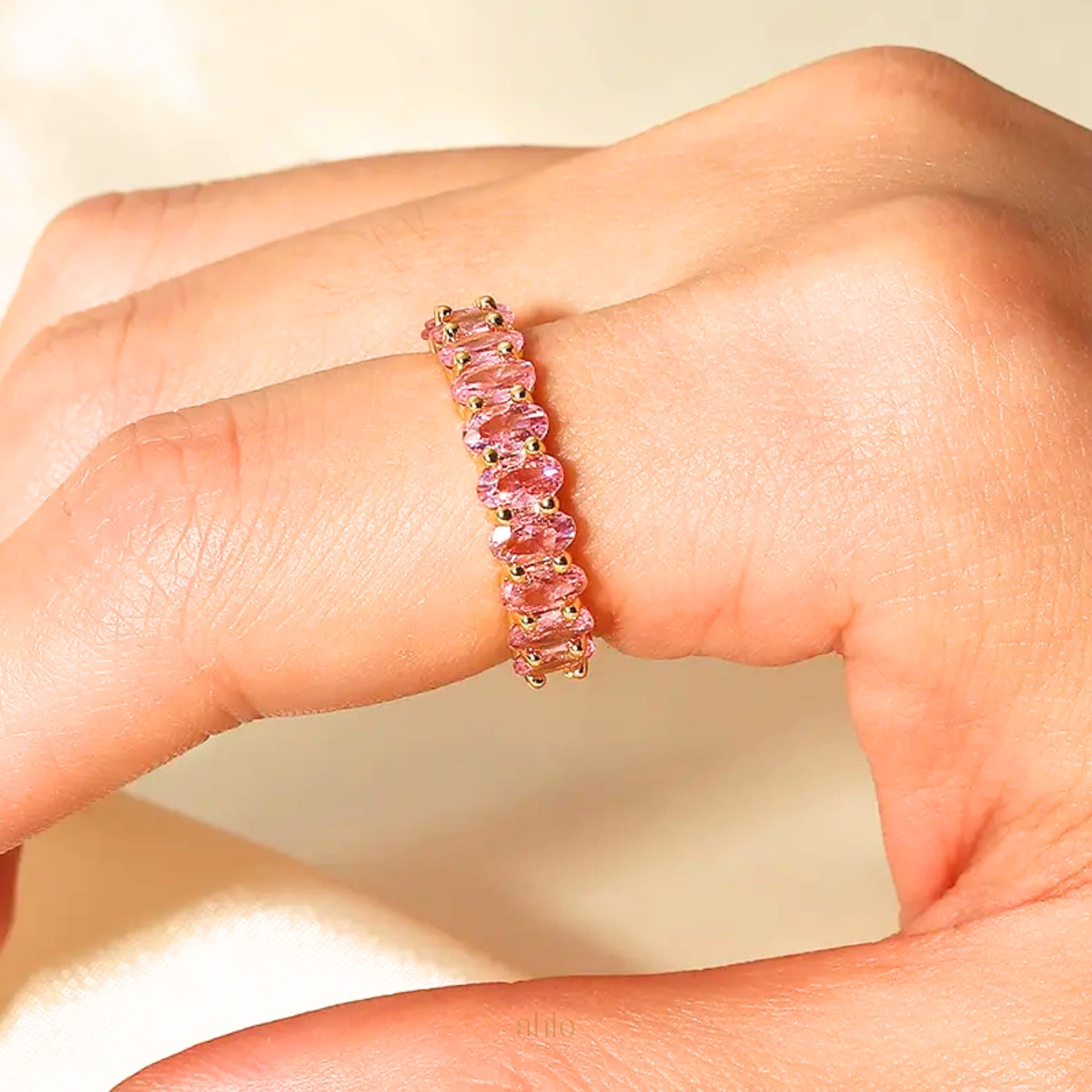 Radiant Rose Ring