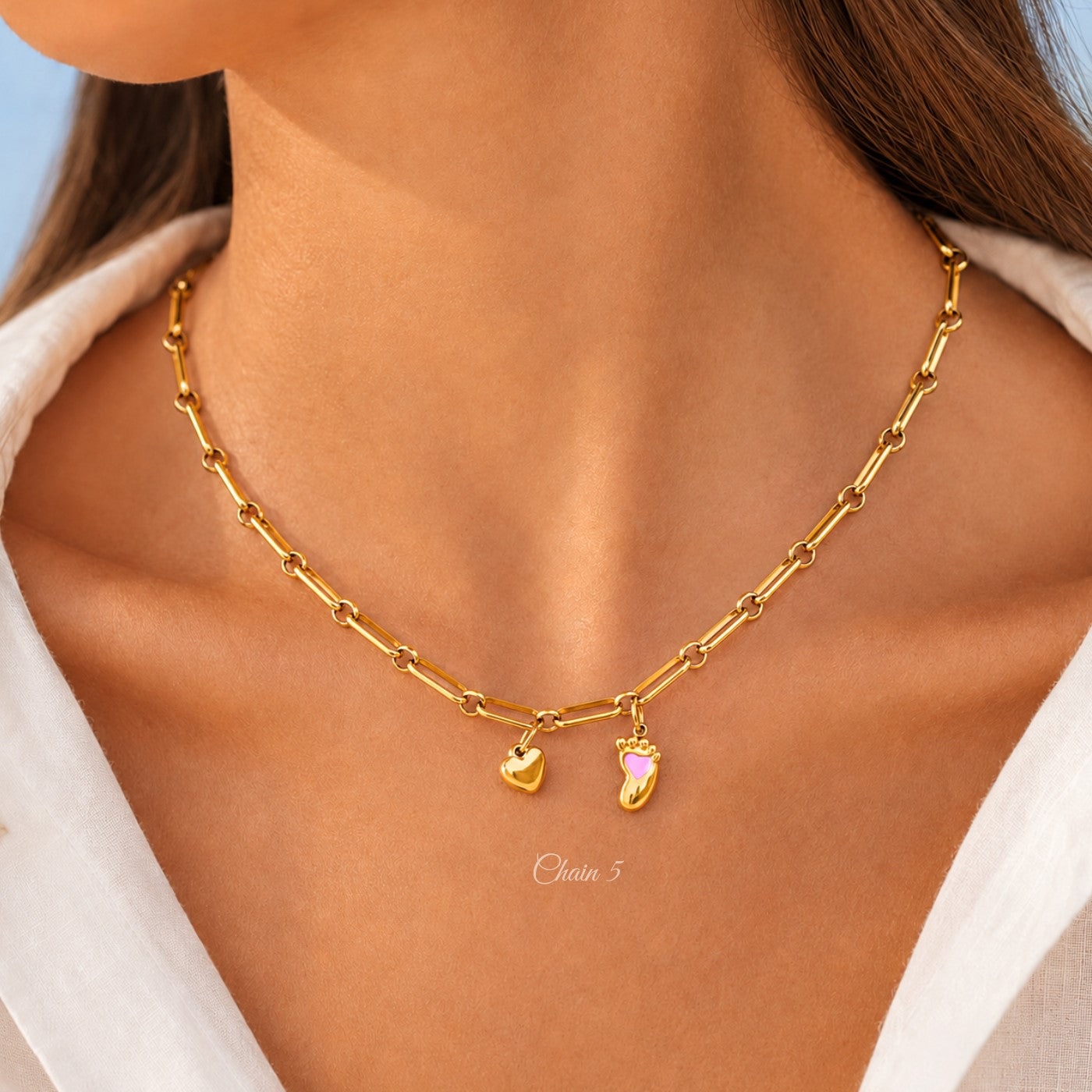 Customizable Charm Necklace
