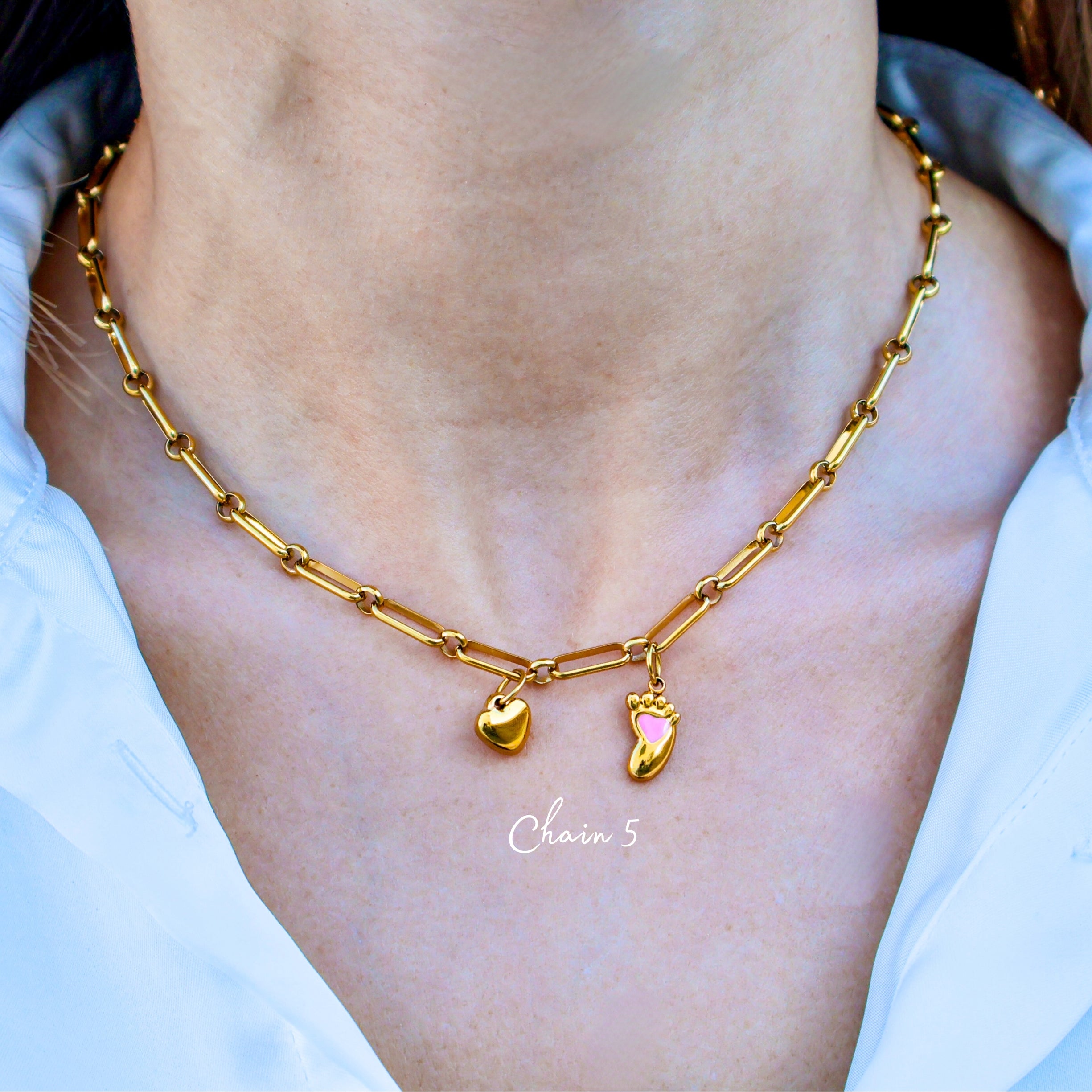 Customizable Charm Necklace