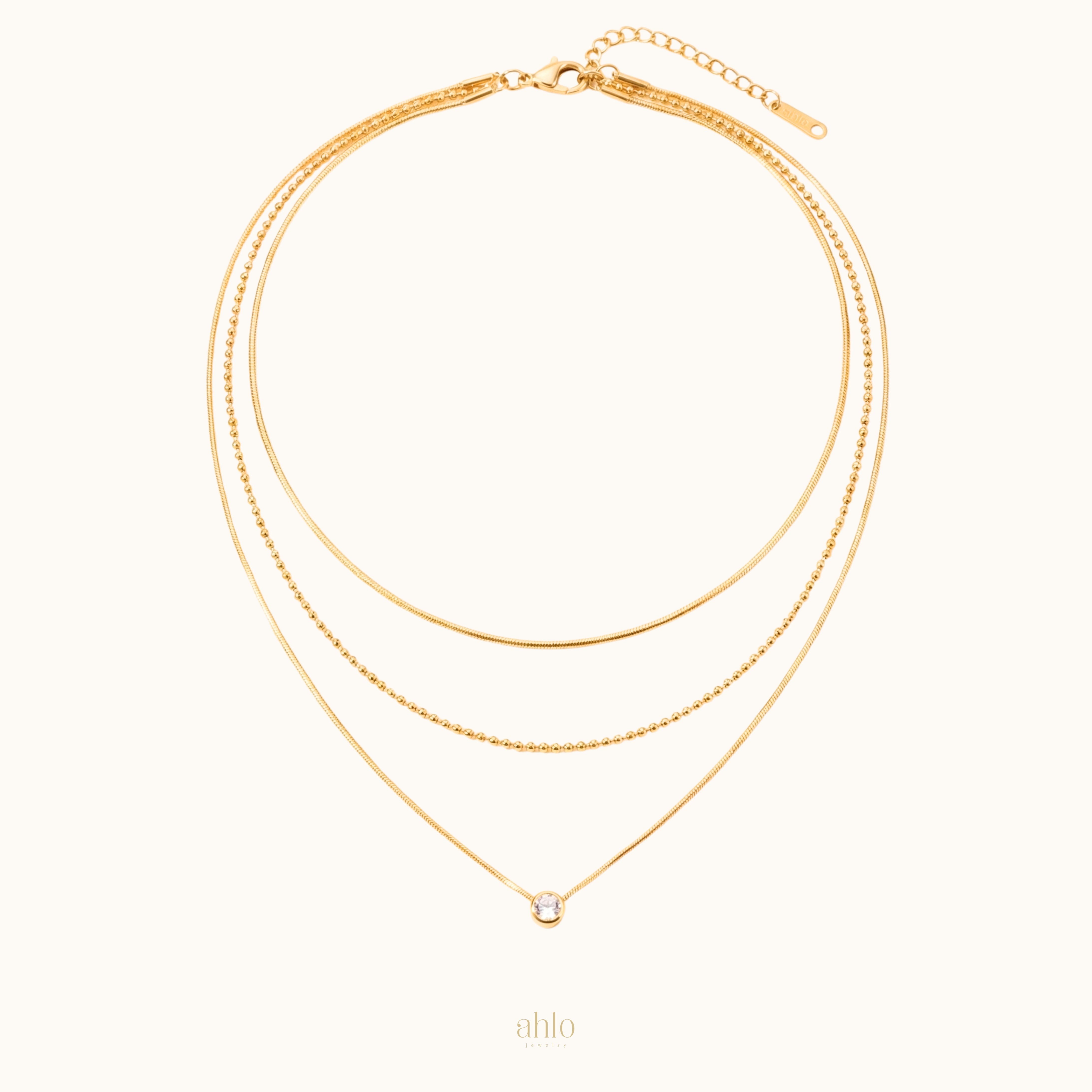 Collar Radiance en capas