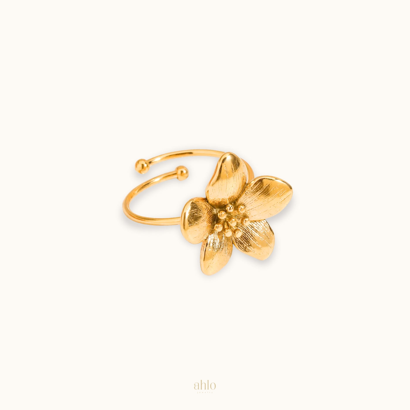 Golden Bloom Ring