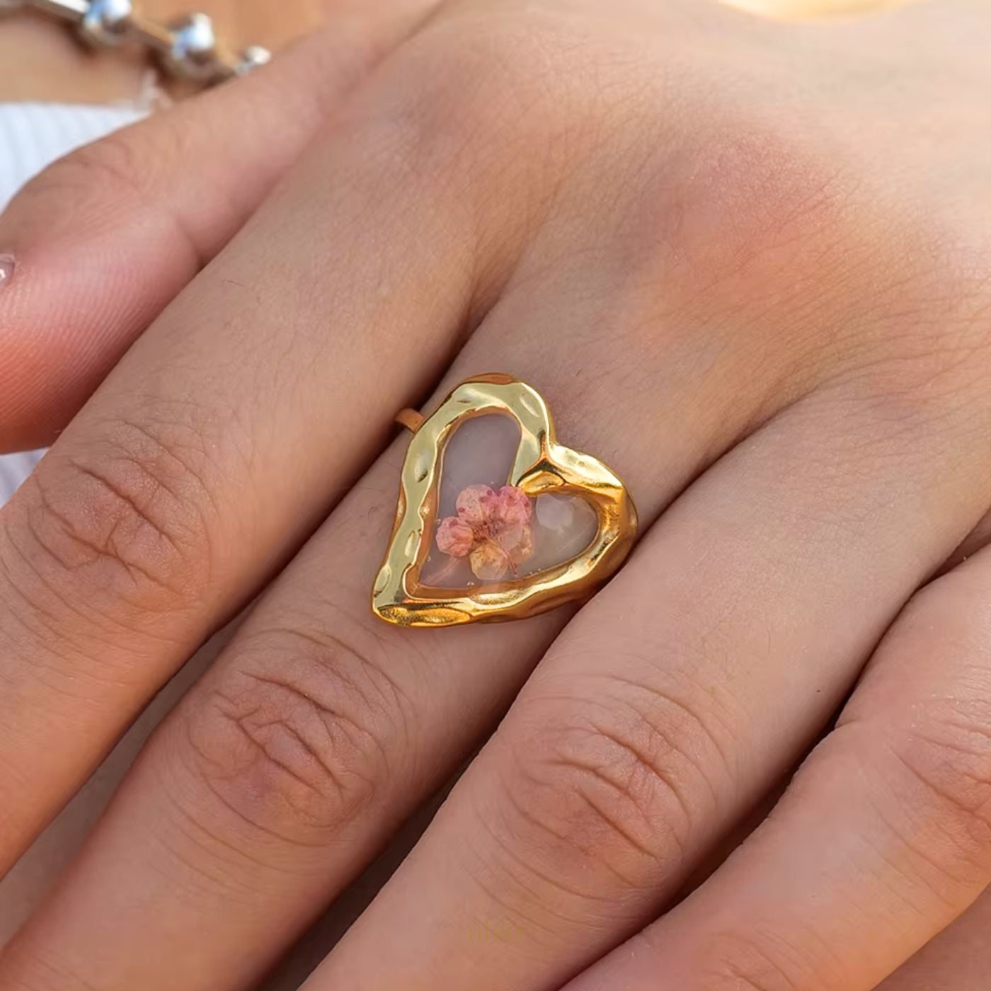Heart in Bloom Ring