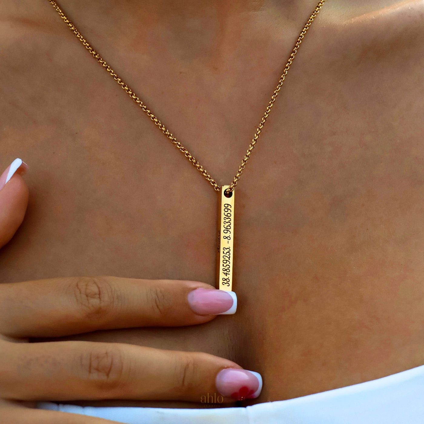 Eternal Script Necklace