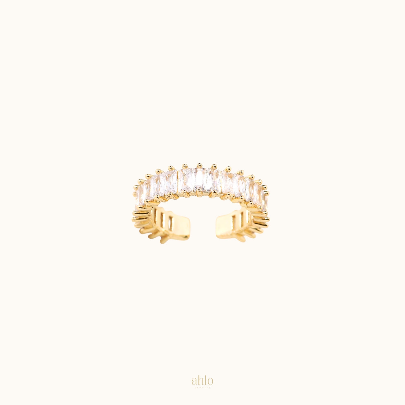 Sparkling Crystal Ring