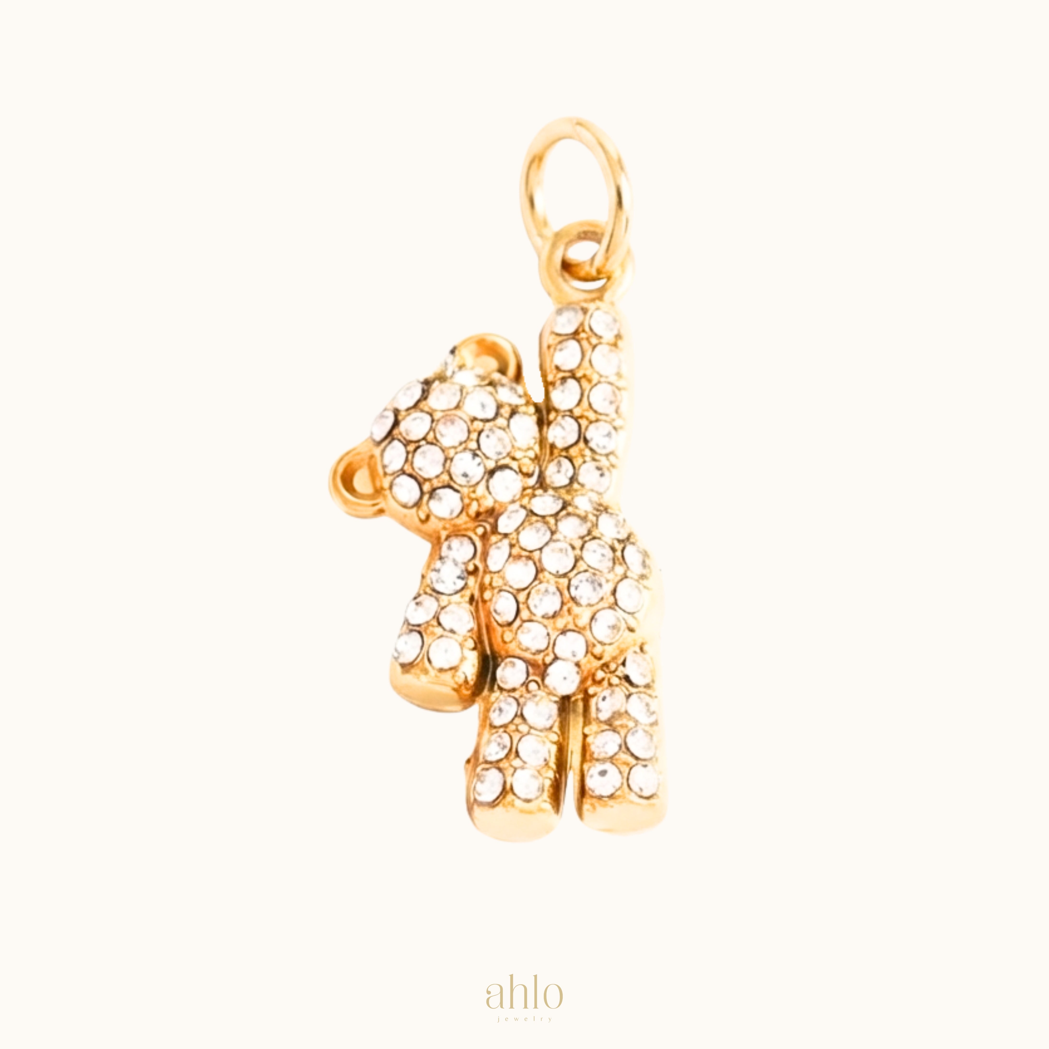 Sparkling Teddy Charm N103