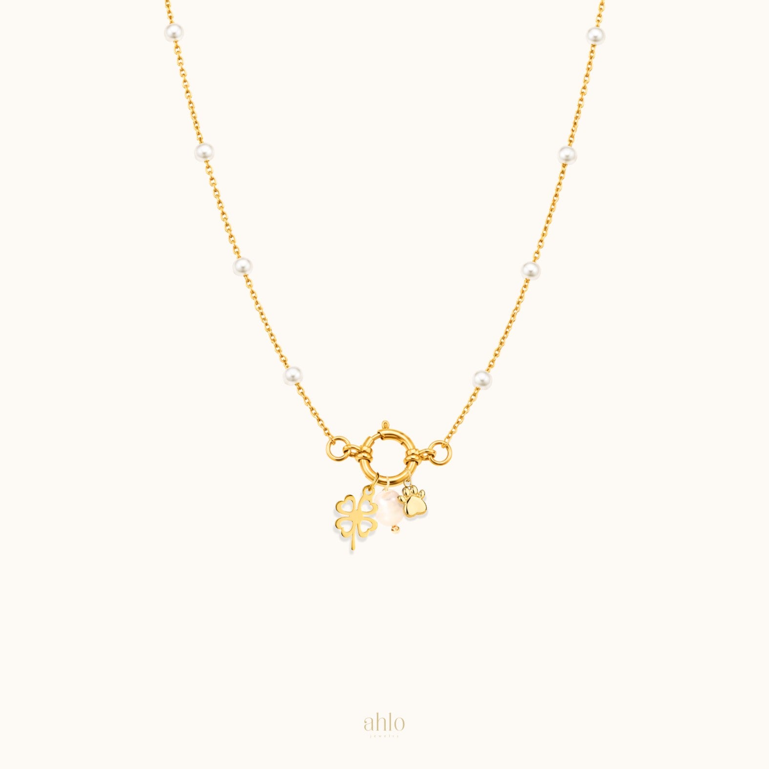 Customizable Pearl Bead Necklace