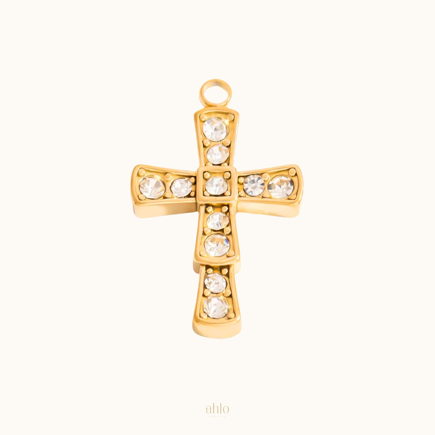 Crystal Cross Charm N95