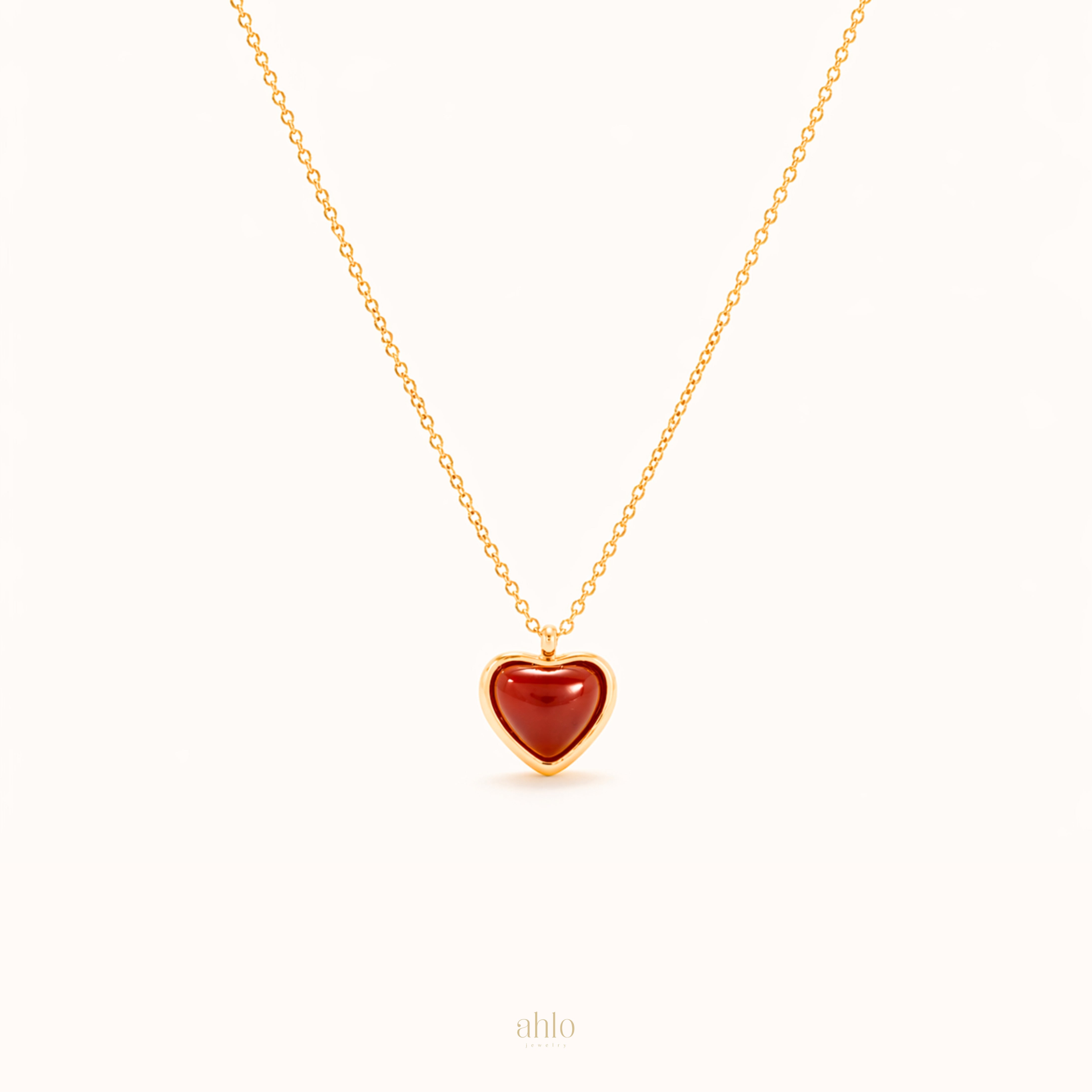 Red Heart Necklace