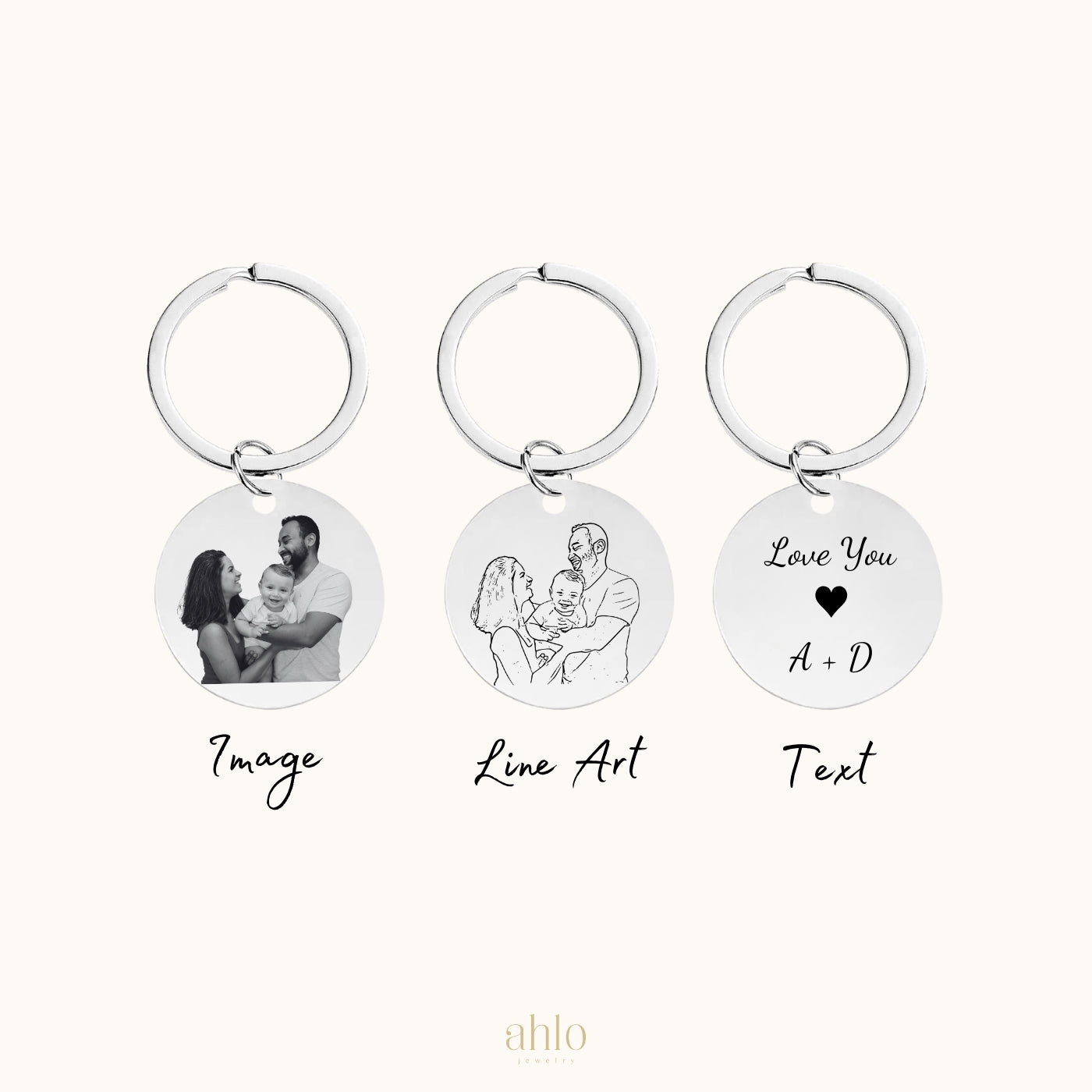 Custom Memories Keychain