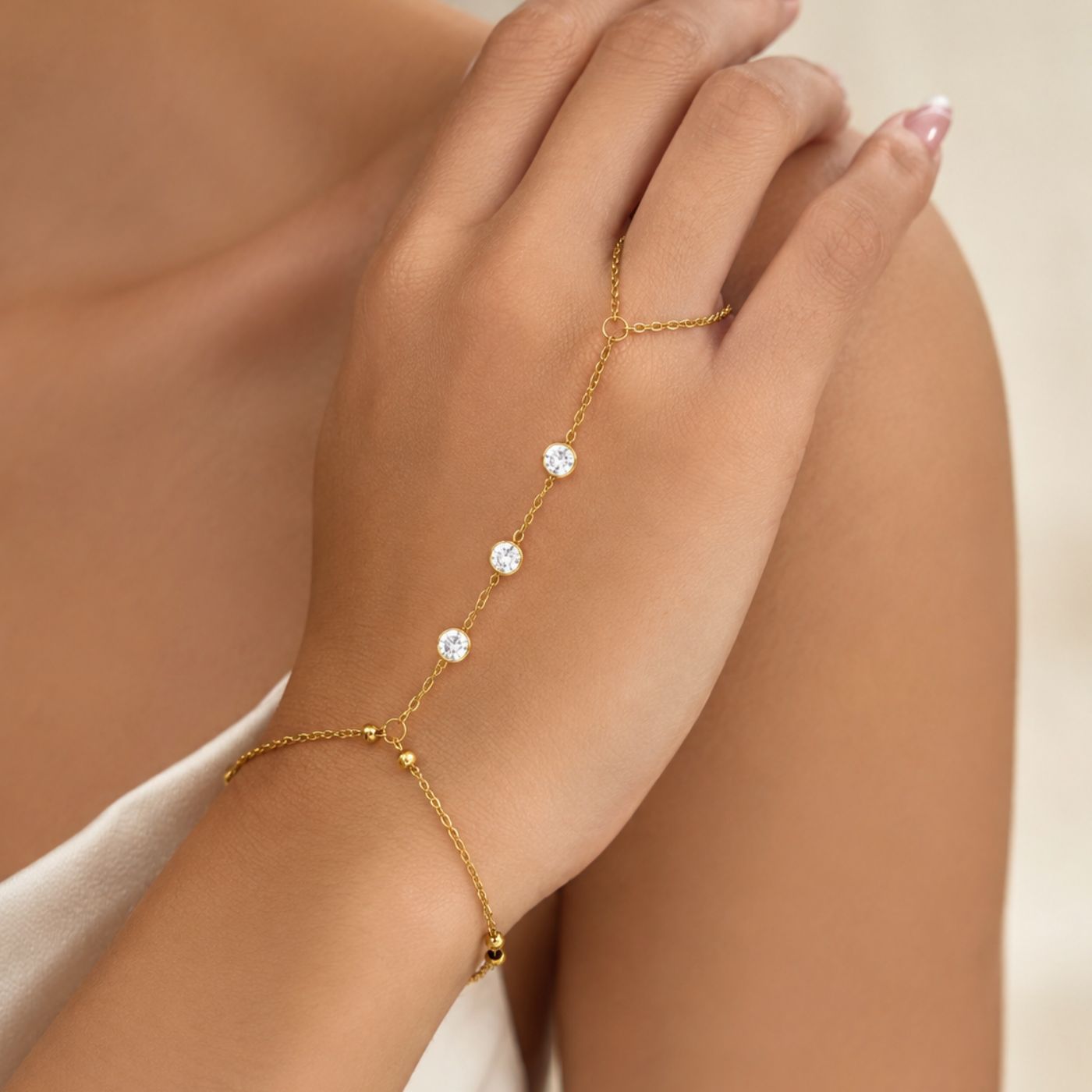 Stellar Grace Hand Chain